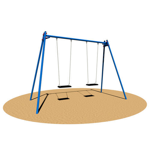 Balançoire en métal - CELESTE - Dimo Group Srl - en polyéthylène / en caoutchouc / pour parc de jeux