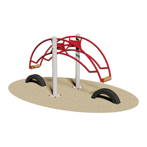 Balançoire à bascule en métal - VEGAS - Dimo Group Srl - pour parc de jeux / pivotante