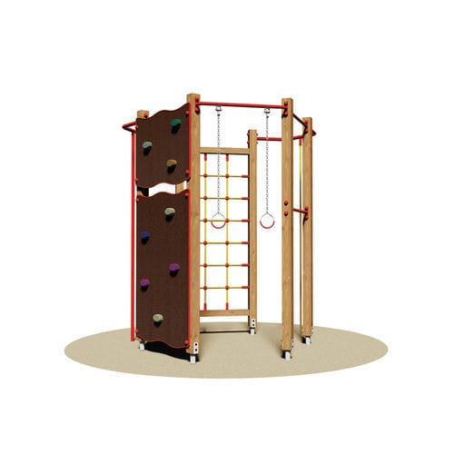 Grimpeur pour aire de jeux - HAWAI - Dimo Group Srl - en bois