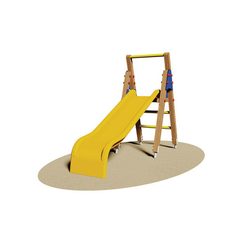 Toboggan droit - CANARIE - Dimo Group Srl - pour aire de jeux / en polyéthylène / en fibre de verre