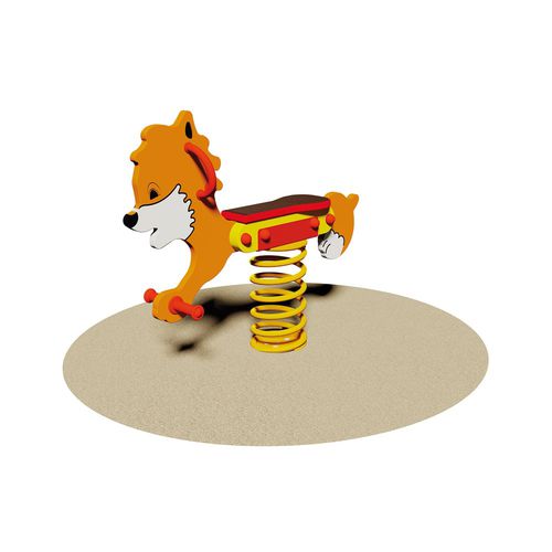 Jeu à ressort en acier galvanisé - LITTLE LION  - Dimo Group Srl - en contreplaqué / animal / monoplace