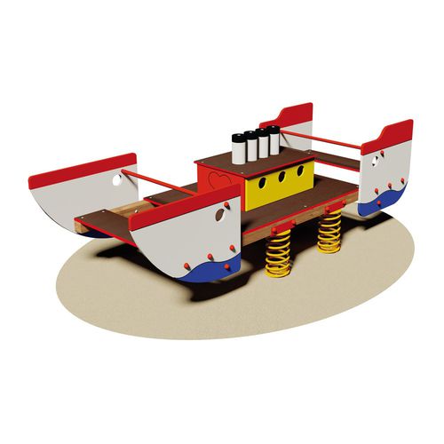 Jeu à ressort en acier galvanisé - NAUTILUS - Dimo Group Srl - en contreplaqué / transport / 4 places