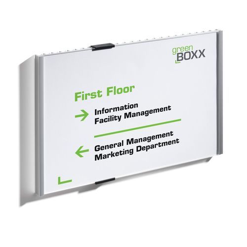 Plaque signalétique pour porte - 4807 - DURABLE - murale / en acrylique / en aluminium