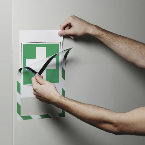 Panneau d'affichage mural - 4945 - DURABLE - d'intérieur / magnétique / en acrylique