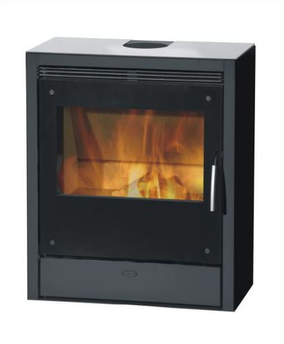 Poêle à bois - BRIONI - Fireplace - contemporain / en acier