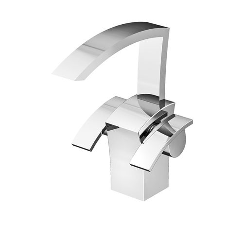 Mélangeur pour bidet - WABI: 19350 - GATTONI RUBINETTERIA - à poser / en métal chromé / de salle de bain