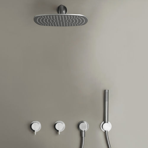 Set de douche mural - PB SET22 - COCOON - contemporain / avec douche à main / pluie