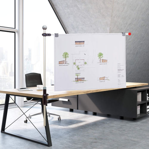 Panneau d'affichage sur plan - MAUL PLANHALTER  - MAUL - d'intérieur / magnétique / en métal