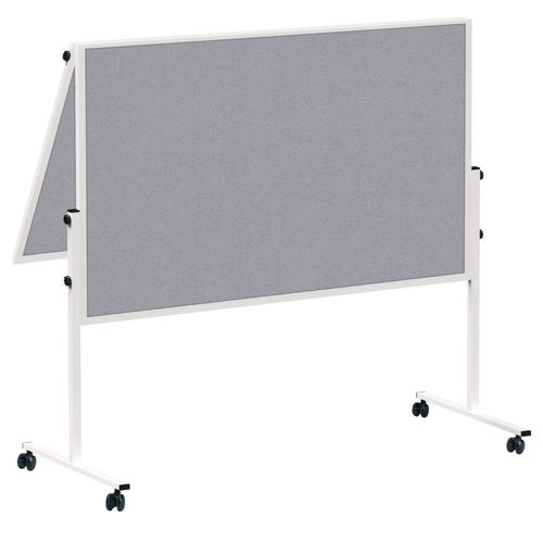 Panneau d'affichage d'intérieur - MAULSOLID  - MAUL - mobile / en aluminium / en tôle d'acier