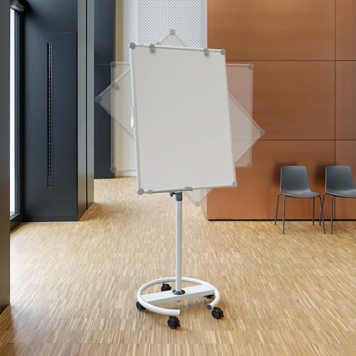 Tableau mobile - MAULPRO  - MAUL - blanc / effaçable / sur pied