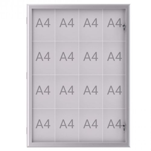 Panneau d'affichage intégré - MAULEXCITE  - MAUL - d'extérieur / en verre / en aluminium anodisé