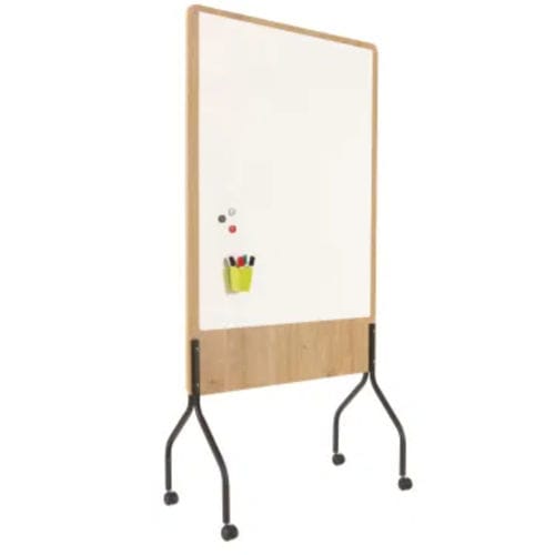 Tableau magnétique - R810070 - MAUL - blanc / effaçable / sur pied