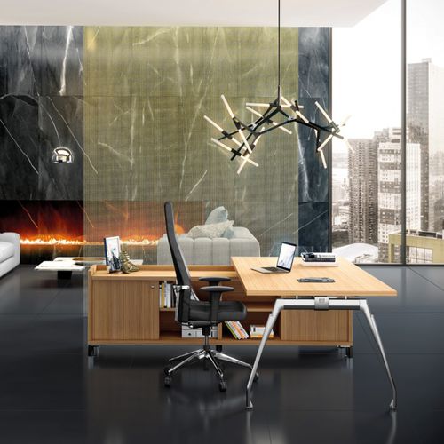 Bureau de direction - INSPIRA - JG Group - contemporain / en placage de bois / en métal