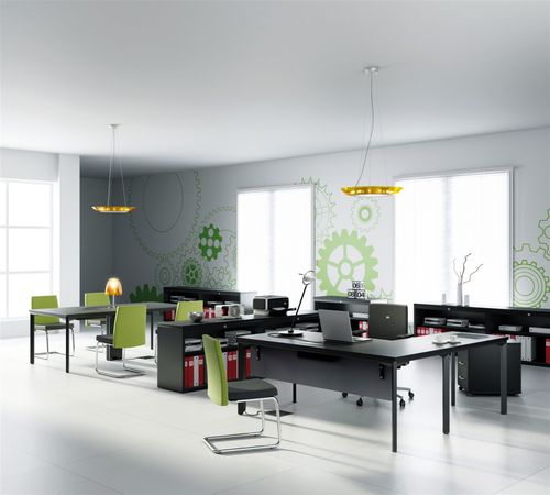Bureau de direction - MODUL - JG Group - contemporain / en métal / en verre