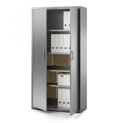 Armoire de classement basse - AMT - JG Group - haute / en métal / avec porte battante