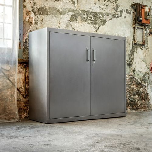 Armoire de classement haute - AMT RAW - JG Group - en acier / avec porte battante / contemporaine
