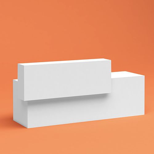Banque d'accueil en mélaminé - MODULAR - JG Group