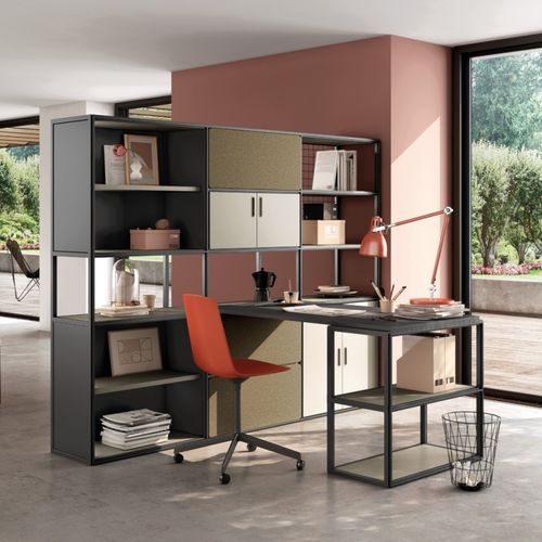 Armoire de classement haute - NODUM - JG Group - en acier / à tiroirs / modulaire