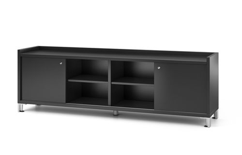 Armoire de classement basse - MAD - JG Group - en bois / en placage de bois / modulaire