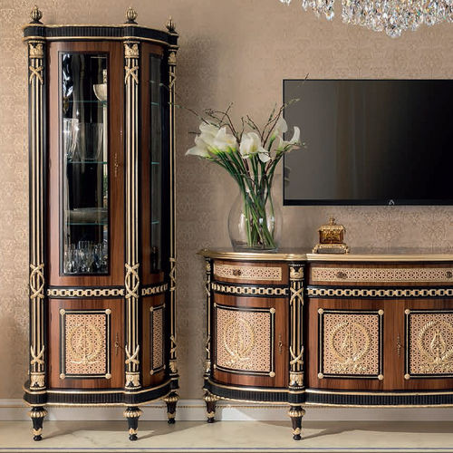Vitrine classique - 14110-14111 - Modenese Luxury Interiors - en bois / en verre / avec serrure intégrée