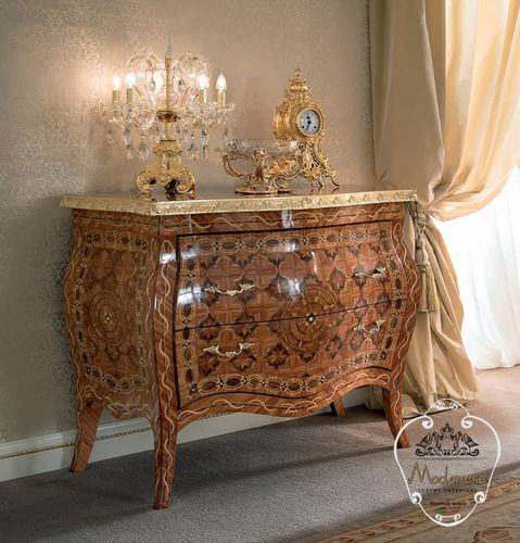 Commode de style - 14670 - Modenese Luxury Interiors - en bois massif / fait main / non spécifié