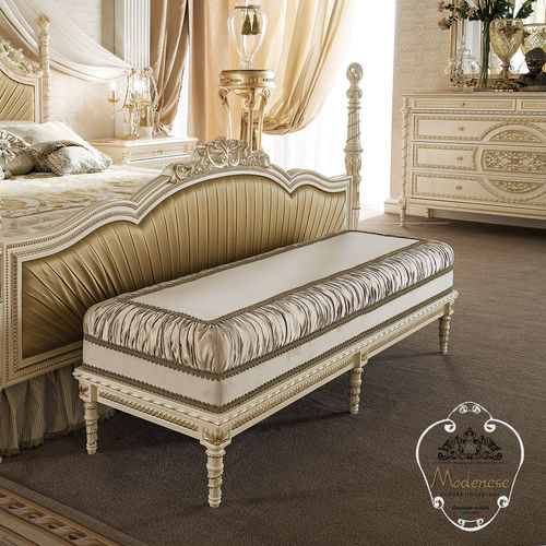 Bout de lit de style - 14530 - Modenese Luxury Interiors - en tissu / en bois massif / résidentiel