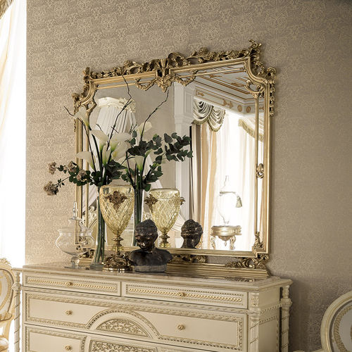 Miroir mural - 14658 - Modenese Luxury Interiors - pour hôtel / de style / rectangulaire