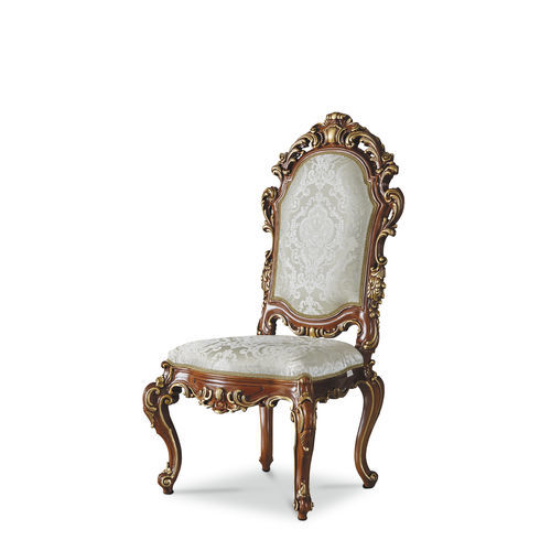 Chaise de style baroque - 16551 - Modenese Luxury Interiors - d'intérieur / en bois / en tissu