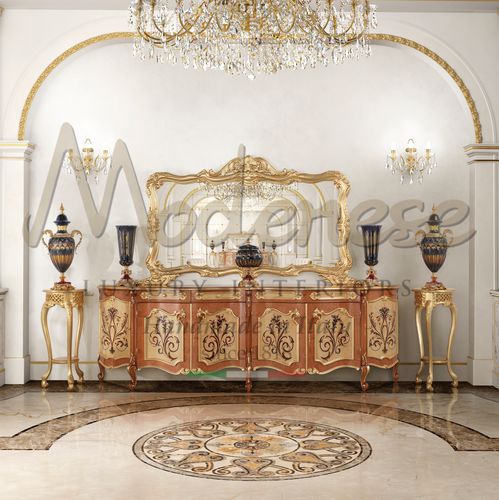 Buffet classique - 15133 - Modenese Luxury Interiors - en bois / avec tiroirs / Fabriqué en Italie