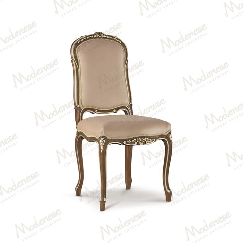 Chaise classique - 17520 - Modenese Luxury Interiors - d'intérieur / en bois / en tissu