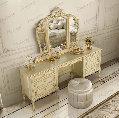 Coiffeuse classique - 17208 - Modenese Luxury Interiors - en bois / sur pied / pour chambre d'hôtel