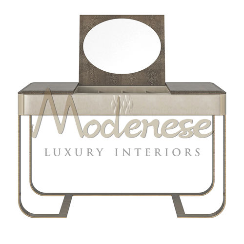 Coiffeuse contemporaine - 20136 - Modenese Luxury Interiors - en bois / en bronze / sur pieds hauts