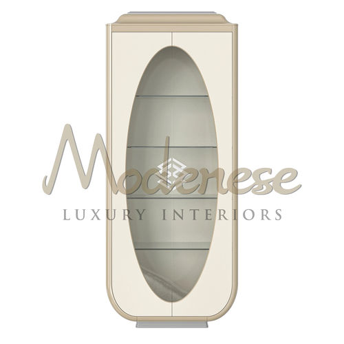 Vitrine armoire contemporaine - 20104 - Modenese Luxury Interiors - à poser / en bois / en verre