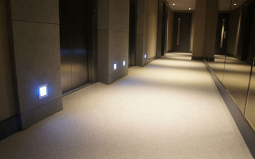 Luminaire encastrable au mur - AT44 - Orlight - à LED / carré / IP44