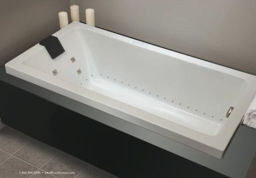 Baignoire en composite quartz - ZENDO I: 60Z32 - CAML-TOMLIN - blanche