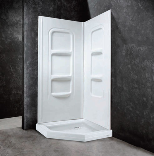 Douche à l'italienne - MIRADO - CAML-TOMLIN - en quartzite / d'angle