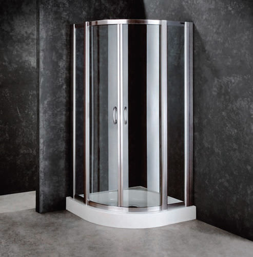 Cabine de douche en verre - WINSTON: 9621 - CAML-TOMLIN - à portes coulissantes / d'angle