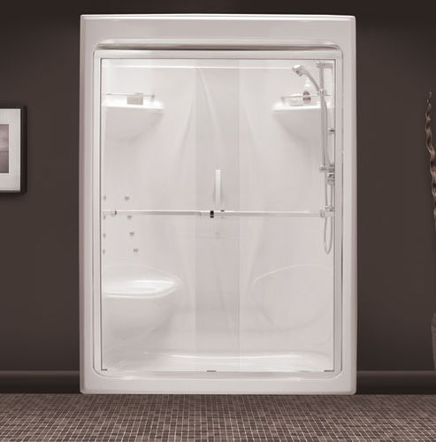 Paroi de douche coulissante - WINSTON: 9640   - CAML-TOMLIN - en niche