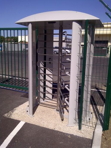 Tourniquet de sécurité - ULMALU TS 120 EM - TGO (TRAVAUX GENERAUX DE L'OUEST) - en métal / pour établissement public