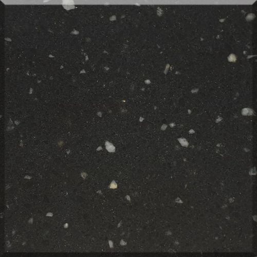 Plaque de pierre en quartz - 5008 Corvino - OKITE - pour cuisine / noire