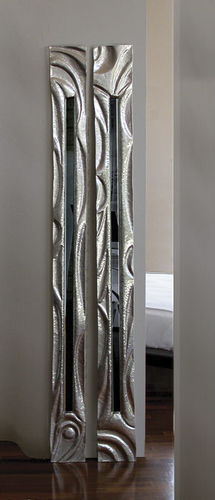 Miroir mural - FRATELLI - marco mazzei - contemporain / en métal / vertical