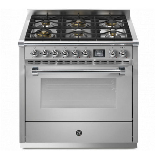 Cuisinière à gaz - ASCOT 90  - STEEL - électrique / 4 foyers / 6 foyers