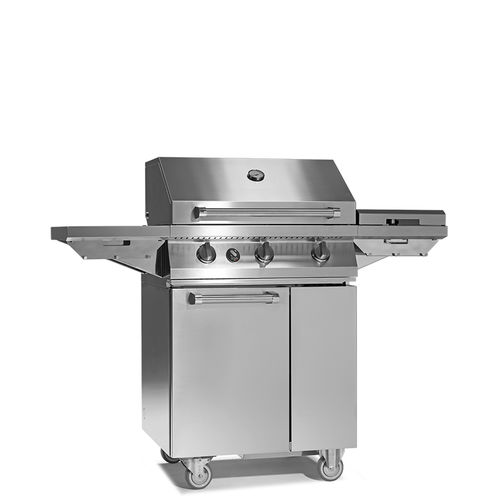 Barbecue à gaz - SWING 70 - STEEL - sur roulettes / en acier / en acier inoxydable