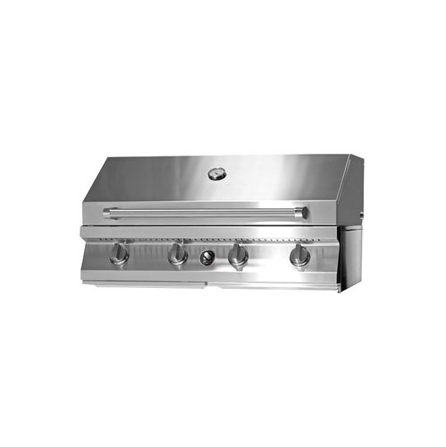 Barbecue à gaz - SWING TOP 90 GRILL - STEEL - fixe / encastrable / en inox
