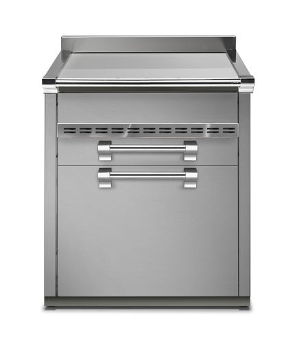 Table de préparation en acier inox - ASCOT 70 - STEEL - avec rangement / professionnelle / résidentielle