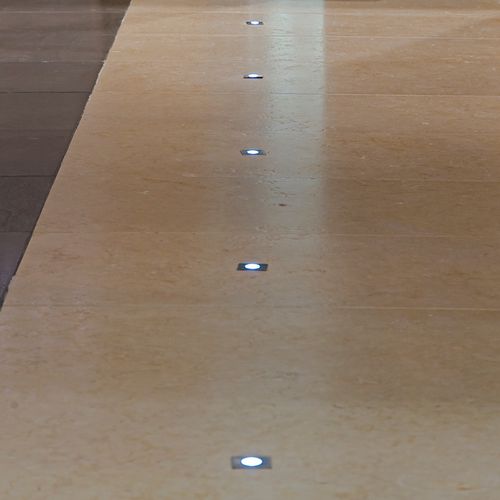 Luminaire encastrable au sol - HOLLYWOOD - SALVINI STILE - à LED / rond / carré
