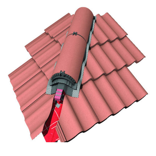 Système de toiture aluminium - UNIVERSAL HIPFAST - Marley - de profilé métallique / professionnel