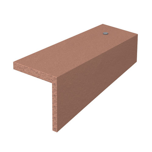 Tuile de rive - CLOAK VERGE - Marley - en terre cuite / rouge / marron