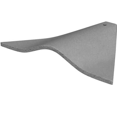 Tuile faîtière - PLAIN BONNET HIP - Marley - en béton / grise / aspect traditionnel