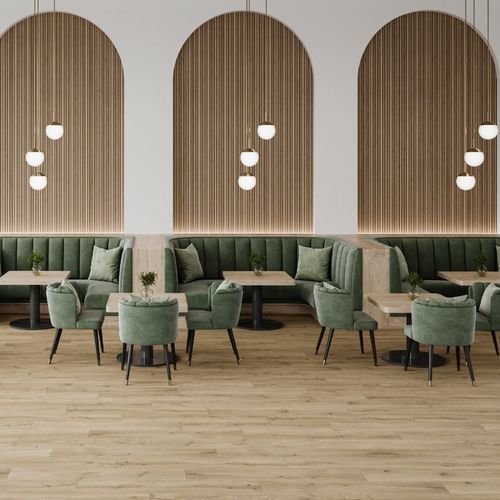 Revêtement de sol en liège - DAKOTA OAK SAND  - Wicanders - d'intérieur / pour salle de séjour / pour bureau